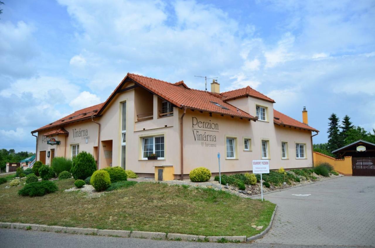Hotel Penzion Vinarna U Hroznu Veselí nad Moravou Exterior foto